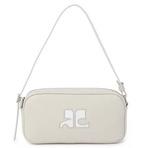 【クレージュ/COURREGES】のAC LEATHER BAGUETTE BAG インテリア・キッズ・メンズ・レディースファッション・服の通販 founy(ファニー) 　ファッション　Fashion　レディースファッション　WOMEN　バッグ　Bag　2023年　2023　2023-2024秋冬・A/W　Aw/Autumn/Winter//Fw/Fall-Winter/2023-2024　トレンド　Trend　フロント　Front　MASTIC GREY|ID: prp329100004258056 ipo3291000000029570857