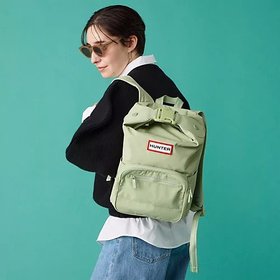 【ハンター/HUNTER】 NYLON PIONEER MEDIUM TOPCLIP BACKPACK人気、トレンドファッション・服の通販 founy(ファニー) ファッション Fashion レディースファッション WOMEN ジップ Zip ジャカード Jacquard ポケット Pocket メッシュ Mesh ラップ Wrap |ID:prp329100004258078