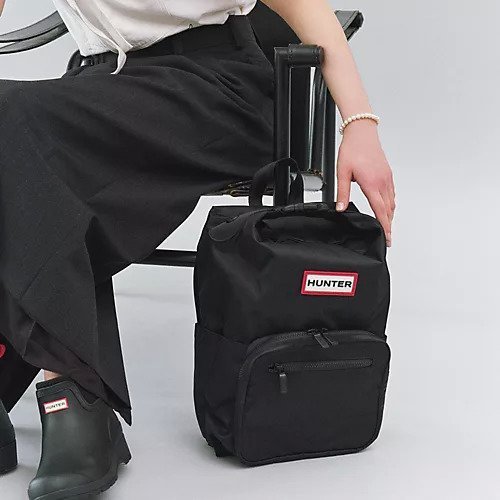 【ハンター/HUNTER】のNYLON PIONEER MEDIUM TOPCLIP BACKPACK 人気、トレンドファッション・服の通販 founy(ファニー) 　ファッション　Fashion　レディースファッション　WOMEN　ジップ　Zip　ジャカード　Jacquard　ポケット　Pocket　メッシュ　Mesh　ラップ　Wrap　other-2|ID: prp329100004258078 ipo3291000000031631939