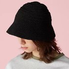 【キジマ タカユキ/KIJIMA TAKAYUKI】のLINEN HAND KNIT SAILOR HAT BLACK|ID: prp329100004258192 ipo3291000000032619200