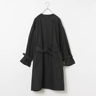 【トゥエルブクローゼット/12closet】の【洗える】【撥水】ノーカラートレンチコート 人気、トレンドファッション・服の通販 founy(ファニー) ファッション Fashion レディースファッション Fashion for Women アウター Coat / Outerwear Collection コート・ロングコート・ピーコート Long Coats, Peacoats & More トレンチコート / 春秋の定番アウター Trench Coats インナー Innerwear 洗える Machine Washable スタイリッシュ Stylish, Fashionable スニーカー Sneakers, Trainers 人気 Popular, Best Seller ミドル Middle Length, Mid Height エレガント 上品 Elegant thumbnail ブラック|ID: prp329100004258315 ipo3291000000033330855