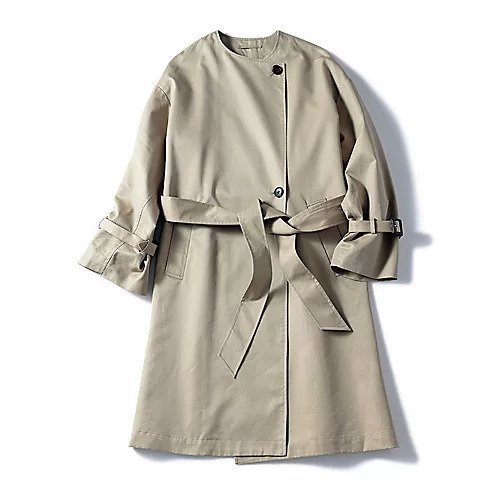 【トゥエルブクローゼット/12closet】の【洗える】【撥水】ノーカラートレンチコート 人気、トレンドファッション・服の通販 founy(ファニー) ファッション Fashion レディースファッション Fashion for Women アウター Coat / Outerwear Collection コート・ロングコート・ピーコート Long Coats, Peacoats & More トレンチコート / 春秋の定番アウター Trench Coats インナー Innerwear 洗える Machine Washable スタイリッシュ Stylish, Fashionable スニーカー Sneakers, Trainers 人気 Popular, Best Seller ミドル Middle Length, Mid Height エレガント 上品 Elegant other-1|ID: prp329100004258315 ipo3291000000033974203