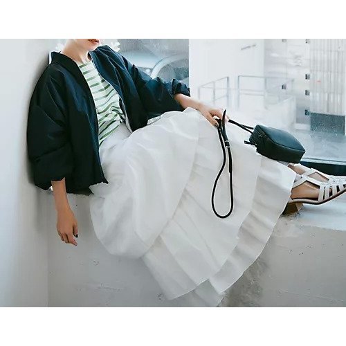 【ティッカ/TICCA】のナイロンショートMA-1 人気、トレンドファッション・服の通販 founy(ファニー) 　ファッション　Fashion　レディースファッション　WOMEN　アウター　Coat Outerwear　MA-1　MA-1　エアリー　Airy　エレガント 上品　Elegant　春　Spring　ギャザー　Gather　コーティング　Coating　軽量　Lightweight　ショート　Short　定番　Standard　バランス　Balance　フォルム　Form　ブルゾン　Blouson　ミリタリー　Military　other-2|ID: prp329100004258329 ipo3291000000031718431