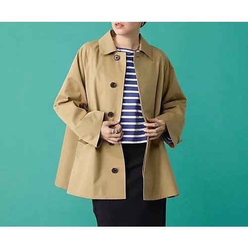 【ティッカ/TICCA】の【HPS別注】ショートステンカラーコート インテリア・キッズ・メンズ・レディースファッション・服の通販 founy(ファニー) https://founy.com/ ファッション Fashion レディースファッション WOMEN アウター Coat Outerwear コート Coats スーピマ Supima エレガント 上品 Elegant 別注 Special Order |ID: prp329100004258367 ipo3291000000029572416