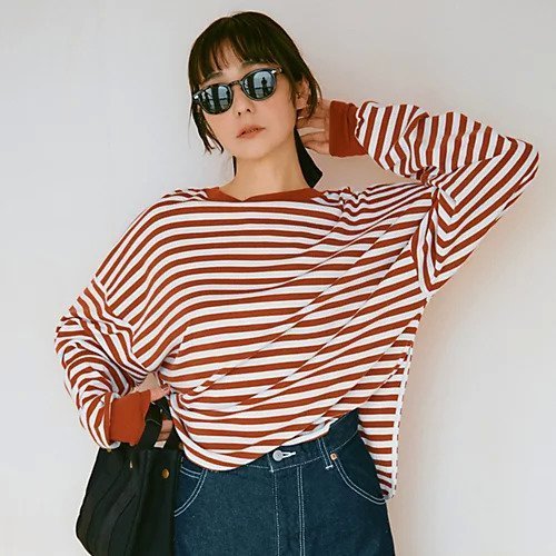 【シンゾーン/Shinzone】のFRENCH STRIPED LONGSLEEVE TEE 人気、トレンドファッション・服の通販 founy(ファニー) 　ファッション　Fashion　レディースファッション　WOMEN　トップス・カットソー　Tops/Tshirt　スリット　Slit　ビッグ　Big　ボーダー　Border　ルーズ　Loose　洗える　Washable　other-2|ID: prp329100004259178 ipo3291000000031300990