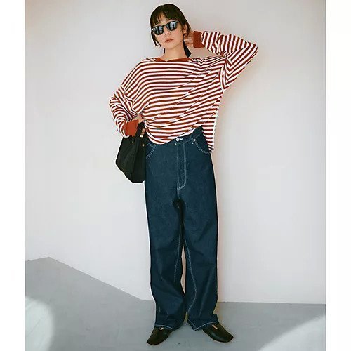 【シンゾーン/Shinzone】のFRENCH STRIPED LONGSLEEVE TEE 人気、トレンドファッション・服の通販 founy(ファニー) 　ファッション　Fashion　レディースファッション　WOMEN　トップス・カットソー　Tops/Tshirt　スリット　Slit　ビッグ　Big　ボーダー　Border　ルーズ　Loose　洗える　Washable　other-3|ID: prp329100004259178 ipo3291000000031300992