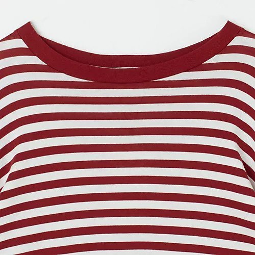 【シンゾーン/Shinzone】のFRENCH STRIPED LONGSLEEVE TEE 人気、トレンドファッション・服の通販 founy(ファニー) 　ファッション　Fashion　レディースファッション　Fashion for Women　トップス・カットソー　Cut & Sew Tops　スリット　Slit, Slit Detail　ビッグ　Big, Oversized　ボーダー　Border, Stripe　ルーズ　Loose, Oversized　洗える　Machine Washable　other-3|ID: prp329100004259178 ipo3291000000033603979