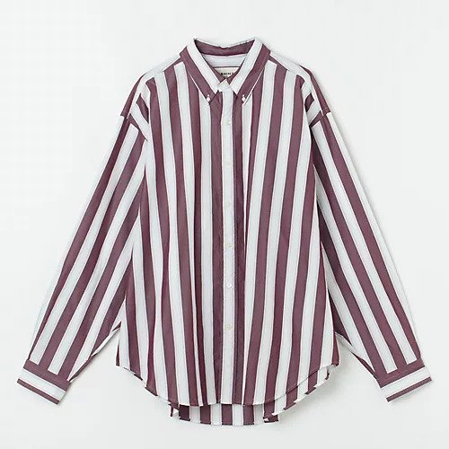 【シンゾーン/Shinzone】のSTRIPED DADDY SHIRT インテリア・キッズ・メンズ・レディースファッション・服の通販 founy(ファニー) 　ファッション　Fashion　レディースファッション　WOMEN　トップス・カットソー　Tops/Tshirt　シャツ/ブラウス　Shirts/Blouses　ストライプ　Stripe　パターン　Pattern　人気　Popularity　洗える　Washable　BORDEAUX|ID: prp329100004259182 ipo3291000000029579633