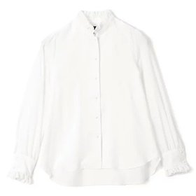 【ペールジュート/Pale Jute】のfrill collar blouse「Brigitte II」 人気、トレンドファッション・服の通販 founy(ファニー) ファッション Fashion レディースファッション Fashion for Women インナー Innerwear ギャザー Gathered, Ruffled スウェット / スエット Sweatshirt, Sweatwear フリル Frill, Ruffle エレガント 上品 Elegant 洗える Machine Washable |ID:prp329100004259184