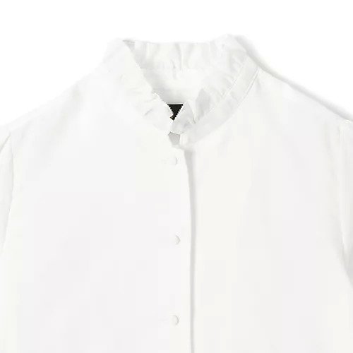 【ペールジュート/Pale Jute】のfrill collar blouse「Brigitte II」 人気、トレンドファッション・服の通販 founy(ファニー) 　ファッション　Fashion　レディースファッション　Fashion for Women　インナー　Innerwear　ギャザー　Gathered, Ruffled　スウェット / スエット　Sweatshirt, Sweatwear　フリル　Frill, Ruffle　エレガント 上品　Elegant　洗える　Machine Washable　other-3|ID: prp329100004259184 ipo3291000000036032587