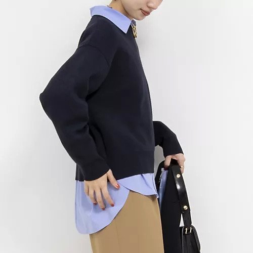 【ノーリーズ/NOLLEY'S】のスエット風ニットプルオーバー インテリア・キッズ・メンズ・レディースファッション・服の通販 founy(ファニー) https://founy.com/ ファッション Fashion レディースファッション WOMEN トップス・カットソー Tops/Tshirt ニット Knit Tops プルオーバー Pullover 2024年 2024 2024-2025秋冬・A/W Aw/Autumn/Winter/Fw/Fall/2024-2025 コンパクト Compact スポーティ Sporty 冬 Winter |ID: prp329100004259189 ipo3291000000031901238