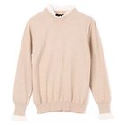 【ペールジュート/Pale Jute】のWhite frill knit P/O Beige|ID: prp329100004259192 ipo3291000000036291929