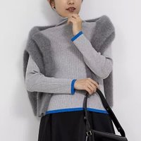 【ノーリーズ/NOLLEY'S】の《手洗い可能》ソフトワイドリブラメ配色タートルネックプルオーバーニット 人気、トレンドファッション・服の通販 founy(ファニー) ファッション Fashion レディースファッション WOMEN トップス・カットソー Tops/Tshirt ニット Knit Tops プルオーバー Pullover タートルネック Turtleneck 2024年 2024 2024-2025秋冬・A/W Aw/Autumn/Winter/Fw/Fall/2024-2025 インナー Inner カーディガン Cardigan コンパクト Compact ジャケット Jacket ベーシック Basic 春 Spring |ID:prp329100004259195