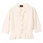 【ペールジュート/Pale Jute】のClassical lace knit cardigan II 人気、トレンドファッション・服の通販 founy(ファニー) ファッション Fashion レディースファッション Fashion for Women トップス・カットソー Cut & Sew Tops ニット Knit Tops & Sweaters カーディガン・羽織り Layered Style Cardigans なめらか Smooth, Silky Texture カーディガン Cardigan, Knitwear クラシック Classic, Timeless Style コンパクト Compact, Small Size バランス Balance, Style Balance ベルベット Velvet, Velvety リボン Ribbon, Bow レース Lace, Lace Fabric 洗える Machine Washable 羽織 Haori, Light Jacket thumbnail ivory|ID: prp329100004259199 ipo3291000000036032566