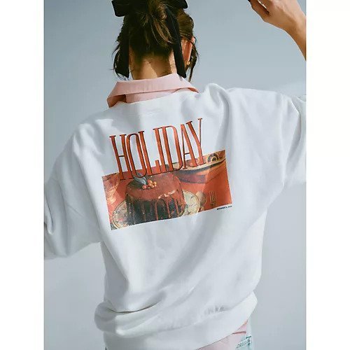 【シンゾーン/Shinzone】のHOLIDAY SWEAT SHIRT 人気、トレンドファッション・服の通販 founy(ファニー) 　ファッション　Fashion　レディースファッション　WOMEN　トップス・カットソー　Tops/Tshirt　シャツ/ブラウス　Shirts/Blouses　パーカ　Sweats　ロング / Tシャツ　T-Shirts　スウェット　Sweat　クリスマス X'mas　Christmas Xmas　スウェット　Sweat　デザート　Dessert　デニム　Denim　ビッグ　Big　プリント　Print　ホリデーシーズン　Holiday　ワンポイント　One Point　洗える　Washable　other-3|ID: prp329100004259202 ipo3291000000031715159