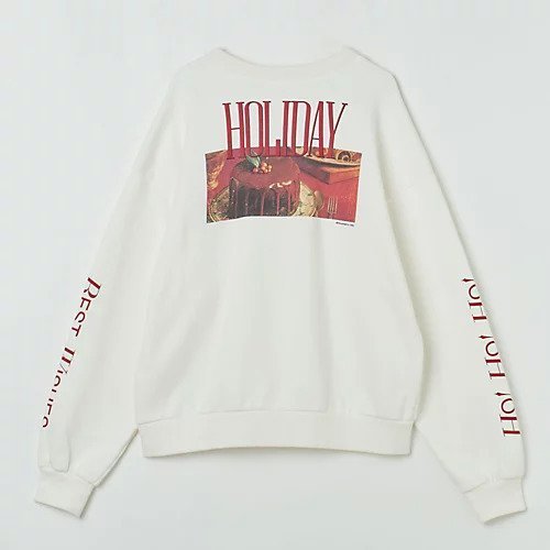 【シンゾーン/Shinzone】のHOLIDAY SWEAT SHIRT 人気、トレンドファッション・服の通販 founy(ファニー) 　ファッション　Fashion　レディースファッション　Ladies' Fashion Online　トップス・カットソー　Tops/Tshirt　シャツ/ブラウス　Shirts/Blouses　パーカ　Sweats　ロング / Tシャツ　T-Shirts　スウェット　Sweat　クリスマス X'mas　Christmas Xmas　スウェット　Sweat　デザート　Dessert　デニム　Denim　ビッグ　Big　プリント　Print　ホリデーシーズン　Holiday　ワンポイント　One Point　洗える　Washable　other-2|ID: prp329100004259202 ipo3291000000032617522