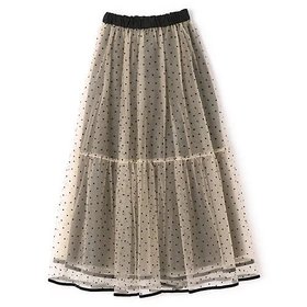 【ペールジュート/Pale Jute】 Dot tullu skirt人気、トレンドファッション・服の通販 founy(ファニー) ファッション Fashion レディースファッション WOMEN スカート Skirt ギャザー Gather サテン Satin デニム Denim バランス Balance ベルベット Velvet リボン Ribbon レース Race 切替 Switching 洗える Washable 無地 Plain Color |ID:prp329100004259210