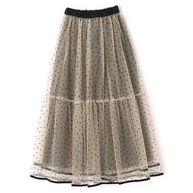 【ペールジュート/Pale Jute】 Dot tullu skirt人気、トレンドファッション・服の通販 founy(ファニー) ファッション Fashion レディースファッション Fashion for Women スカート Skirts ギャザー Gathered, Ruffled サテン Satin, Glossy Fabric デニム Denim, Jeans Material バランス Balance, Style Balance ベルベット Velvet, Velvety リボン Ribbon, Bow レース Lace, Lace Fabric 切替 Switching, Contrast Panel 洗える Machine Washable 無地 Plain, Solid Color |ID:prp329100004259210