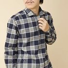 【ノーリーズ グッドマン/NOLLEY'S goodman / MEN】のパラシュート カッタウェイ ネルシャツ ブルー系その他|ID: prp329100004259258 ipo3291000000029990618