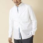 【ノーリーズ グッドマン/NOLLEY'S goodman / MEN】のピーチブロード クジラ刺しゅう テープBDシャツ 24AW ホワイト|ID: prp329100004259260 ipo3291000000029580628