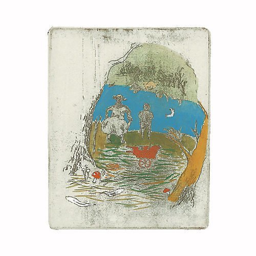 【山本容子作/Yamamoto Yoko / GOODS】の『creek』銅版画 手彩色 人気、トレンドファッション・服の通販 founy(ファニー) 　雑誌掲載アイテム　Magazine Items　ファッション雑誌　Fashion Magazines　エクラ　eclat　1月号　January Issue　雑誌　Magazine　クリスマス X'mas　Christmas Xmas　other-2|ID: prp329100004259370 ipo3291000000031272272