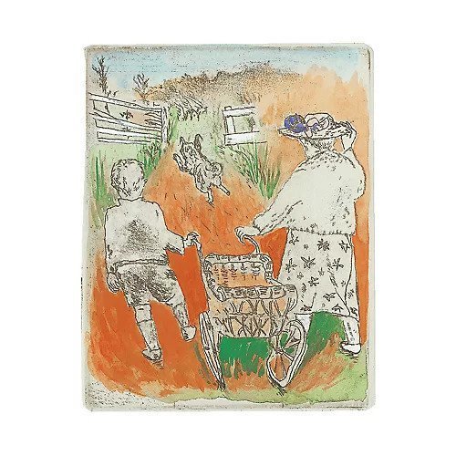 【山本容子作/Yamamoto Yoko / GOODS】の『Flower Hat』銅版画 手彩色(銀箔の額) 人気、トレンドファッション・服の通販 founy(ファニー) 　雑誌掲載アイテム　Magazine Items　ファッション雑誌　Fashion Magazines　エクラ　eclat　1月号　January Issue　雑誌　Magazine　帽子　Hat　クリスマス X'mas　Christmas Xmas　other-2|ID: prp329100004259456 ipo3291000000031272375