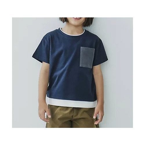 【ザ ショップ ティーケー/THE SHOP TK / KIDS】の【110-160/6色展開】配色ポケットTEE インテリア・キッズ・メンズ・レディースファッション・服の通販 founy(ファニー) https://founy.com/ ファッション Fashion キッズファッション KIDS おすすめ Recommend シンプル Simple スマート Smart ポケット Pocket |ID: prp329100004259562 ipo3291000000029585807