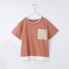 【ザ ショップ ティーケー/THE SHOP TK / KIDS】の【110-160/6色展開】配色ポケットTEE オレンジ|ID: prp329100004259562 ipo3291000000029585820