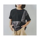 【ザ ショップ ティーケー/THE SHOP TK / KIDS】の【110-150/再入荷!パパとおそろい】ブロッキングTシャツ ブラック|ID: prp329100004259604 ipo3291000000029586533