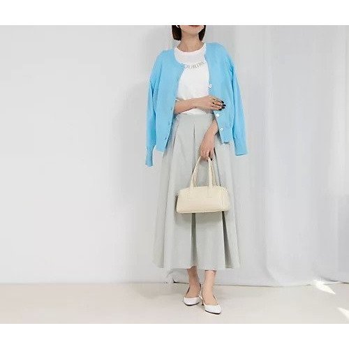【ノーリーズソフィー/NOLLEY'S sophi】のタフタタックフレアスカート 人気、トレンドファッション・服の通販 founy(ファニー) 　ファッション　Fashion　レディースファッション　WOMEN　スカート　Skirt　Aライン/フレアスカート　Flared A-Line Skirts　シューズ　Shoes　セレモニー　Ceremony　タフタ　Taffeta　フレア　Flare　ベーシック　Basic　other-2|ID: prp329100004261132 ipo3291000000031300904
