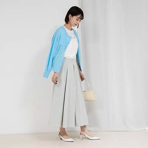 【ノーリーズソフィー/NOLLEY'S sophi】のタフタタックフレアスカート 人気、トレンドファッション・服の通販 founy(ファニー) 　ファッション　Fashion　レディースファッション　WOMEN　スカート　Skirt　Aライン/フレアスカート　Flared A-Line Skirts　シューズ　Shoes　セレモニー　Ceremony　タフタ　Taffeta　フレア　Flare　ベーシック　Basic　other-3|ID: prp329100004261132 ipo3291000000031300906