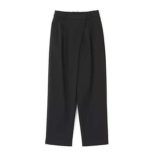 【ヒューマンウーマン/HUMAN WOMAN】のストレッチポンチタックテーパードパンツ 人気、トレンドファッション・服の通販 founy(ファニー) 　ファッション　Fashion　レディースファッション　Fashion for Women　パンツ　Pants & Trousers　おすすめ　Recommended / Our Picks　オケージョン　Occasion Wear　ジャケット　Jacket, Outerwear　スタンダード　Standard, Basic　ストレッチ　Stretch, Stretchy Fabric　ラップ　Wrap, Wrap Design　エレガント 上品　Elegant　ビジネス 仕事 通勤　Business / Work / Commuting　other-2|ID: prp329100004261765 ipo3291000000031300866