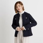 【グローブ/grove】のフリンジツイードジャケット 人気、トレンドファッション・服の通販 founy(ファニー) ファッション Fashion レディースファッション WOMEN アウター Coat Outerwear ジャケット Jackets クラシカル Classical シェイプ Shape ジャケット Jacket スマート Smart スリット Slit ツイード Tweed デニム Denim バランス Balance フリンジ Fringe ポケット Pocket ミックス Mix メタル Metal 無地 Plain Color おすすめ Recommend エレガント 上品 Elegant thumbnail ネイビー|ID: prp329100004262477 ipo3291000000029634368