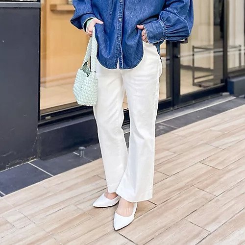 【リエミラー/Rie Miller】の【RM denim】スリットクロップドハイウエストデニム インテリア・キッズ・メンズ・レディースファッション・服の通販 founy(ファニー) 　ファッション　Fashion　レディースファッション　Ladies' Fashion Online　2025年　2025　2025春夏・S/S　Ss,Spring/Summer,2025　おすすめ　Recommend　クロップド　Cropped　ショート　Short　ジャケット　Jacket　ストレッチ　Stretch　スリット　Slit　センター　Center　春　Spring　ホワイト|ID: prp329100004263863 ipo3291000000031713669