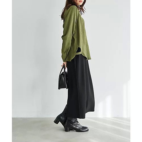 【スタイルデリ/STYLE DELI】のシボ入りガーゼ調V開きシャツ 人気、トレンドファッション・服の通販 founy(ファニー) 　ファッション　Fashion　レディースファッション　Fashion for Women　トップス・カットソー　Cut & Sew Tops　シャツ・ブラウス・オフィスカジュアル　Elegant Blouses & Button-Ups　イエロー　Yellow　インナー　Innerwear　春　Spring　カットソー　Cut and Sewn Top　サロペット　Overalls, Salopette　スウェット / スエット　Sweatshirt, Sweatwear　スリット　Slit, Slit Detail　タートル　Turtleneck, Turtle Collar　ハイネック　High Neck, Mock Neck　フロント　Front, Front Design　ポケット　Pocket, Pocket Detail　水着　Swimsuit, Swimwear　ラウンド　Round, Round Neck　冬　Winter / This Winter　A/W・秋冬　Autumn/Winter　夏　Summer　旅行　Travel　other-3|ID: prp329100004267480 ipo3291000000035315033