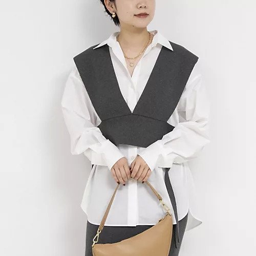 【ノーリーズ/NOLLEY'S】のMY STANDARD シャツ インテリア・キッズ・メンズ・レディースファッション・服の通販 founy(ファニー) 　ファッション　Fashion　レディースファッション　WOMEN　トップス・カットソー　Tops/Tshirt　シャツ/ブラウス　Shirts/Blouses　2025年　2025　2025春夏・S/S　Ss,Spring/Summer,2025　カシュクール　Cachecoeur　カフス　Cuffs　人気　Popularity　定番　Standard　ホワイト|ID: prp329100004267482 ipo3291000000031711985