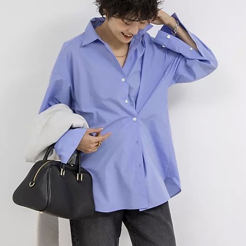【ノーリーズ/NOLLEY'S】のMY STANDARD シャツ インテリア・キッズ・メンズ・レディースファッション・服の通販 founy(ファニー) 　ファッション　Fashion　レディースファッション　WOMEN　トップス・カットソー　Tops/Tshirt　シャツ/ブラウス　Shirts/Blouses　2025年　2025　2025春夏・S/S　Ss,Spring/Summer,2025　カシュクール　Cachecoeur　カフス　Cuffs　人気　Popularity　定番　Standard　サックス|ID: prp329100004267482 ipo3291000000031711989