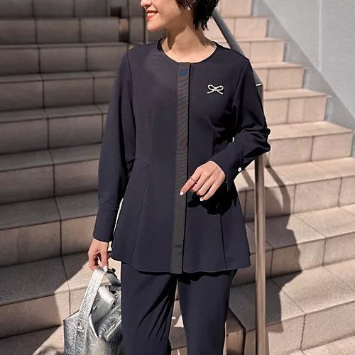 【ノーリーズ/NOLLEY'S】の《セットアップ対応》ウォッシャブルカットジョーゼットサイドタック2WAYブラウス インテリア・キッズ・メンズ・レディースファッション・服の通販 founy(ファニー) https://founy.com/ ファッション Fashion レディースファッション WOMEN トップス・カットソー Tops/Tshirt シャツ/ブラウス Shirts/Blouses 2025年 2025 2025春夏・S/S Ss,Spring/Summer,2025 おすすめ Recommend オケージョン Occasion ジャージ Jersey ジョーゼット Georgette スリット Slit セットアップ Set Up セレモニー Ceremony パール Pearl エレガント 上品 Elegant 羽織 Haori |ID: prp329100004267496 ipo3291000000031961915
