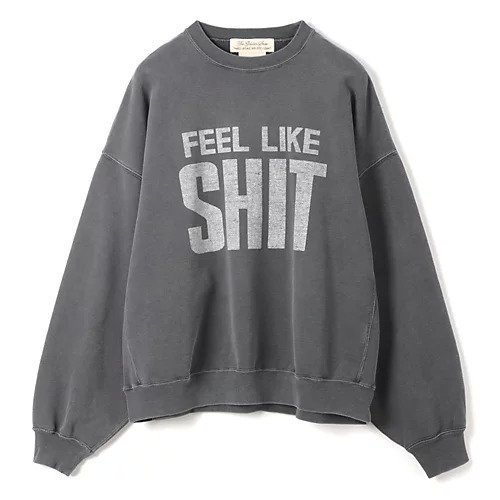 【レミレリーフ/REMI RELIEF】の【HPS別注】ダブルSP加工裏毛クルー(SHIT) インテリア・キッズ・メンズ・レディースファッション・服の通販 founy(ファニー) 　ファッション　Fashion　レディースファッション　Fashion for Women　スウェット / スエット　Sweatshirt, Sweatwear　スペシャル　Special, Limited Edition　ダブル　Double, Double-Breasted　ダメージ　Distressed, Destroyed　ベビー　Baby, Babywear　別注　Limited Edition, Custom Order　洗える　Machine Washable　ブラック|ID: prp329100004267523 ipo3291000000032617559