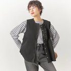 【ノーリーズ/NOLLEY'S】の《手洗い可能》フリル付きペプラムベスト 人気、トレンドファッション・服の通販 founy(ファニー) ファッション Fashion レディースファッション WOMEN アウター Coat Outerwear トップス・カットソー Tops/Tshirt ベスト/ジレ Gilets/Vests 2025年 2025 おすすめ Recommend インナー Inner オケージョン Occasion シンプル Simple セレモニー Ceremony デニム Denim ノースリーブ No Sleeve フォルム Form フリル Frills ベスト Vest ペプラム Peplum 夏 Summer 畦 Ridge thumbnail ブラック|ID: prp329100004267527 ipo3291000000029664899