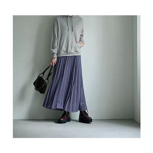 【スタイルデリ/STYLE DELI】のシフォンジョーゼットプリーツスカート インテリア・キッズ・メンズ・レディースファッション・服の通販 founy(ファニー) 　ファッション　Fashion　レディースファッション　WOMEN　スカート　Skirt　プリーツスカート　Pleated Skirts　エアリー　Airy　オレンジ　Orange　カットソー　Cut And Sew　カーディガン　Cardigan　シフォン　Chiffon　シンプル　Simple　ジャケット　Jacket　スウェット　Sweat　タイツ　Tights　定番　Standard　ブルゾン　Blouson　プリーツ　Pleats　ポケット　Pocket　ループ　Loop　レギンス　Leggings　ロング　Long　冬　Winter　ブルーグレー|ID: prp329100004267537 ipo3291000000029665040