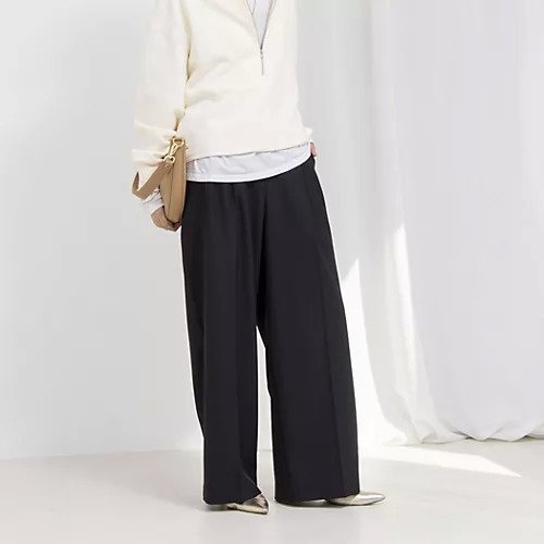 【ノーリーズ/NOLLEY'S】の《オールシーズン対応》ウォッシャブルHandsomeサスペンダー2WAYパンツ インテリア・キッズ・メンズ・レディースファッション・服の通販 founy(ファニー) 　ファッション　Fashion　レディースファッション　WOMEN　パンツ　Pants　ウォッシャブル　Washable　サスペンダー　Suspenders　ストレッチ　Stretch　スラックス　Slacks　フロント　Front　ワイド　Wide　2025年　2025　2025春夏・S/S　Ss,Spring/Summer,2025　ブラック|ID: prp329100004267559 ipo3291000000031713034