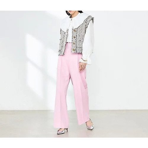 【ノーリーズ/NOLLEY'S】のウォッシャブルクリスピーカルゼワイドパンツ 人気、トレンドファッション・服の通販 founy(ファニー) 　ファッション　Fashion　レディースファッション　WOMEN　パンツ　Pants　2025年　2025　2025春夏・S/S　Ss,Spring/Summer,2025　オケージョン　Occasion　ストレッチ　Stretch　セレモニー　Ceremony　ワイド　Wide　other-2|ID: prp329100004267562 ipo3291000000031713056