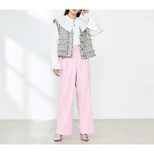 【ノーリーズ/NOLLEY'S】のウォッシャブルクリスピーカルゼワイドパンツ 人気、トレンドファッション・服の通販 founy(ファニー) 　ファッション　Fashion　レディースファッション　WOMEN　パンツ　Pants　2025年　2025　2025春夏・S/S　Ss,Spring/Summer,2025　オケージョン　Occasion　ストレッチ　Stretch　セレモニー　Ceremony　ワイド　Wide　other-3|ID: prp329100004267562 ipo3291000000031713057