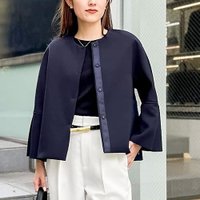 【ノーリーズ/NOLLEY'S】のウォッシャブル軽量トリプルクロスサテン切替ブルゾン 人気、トレンドファッション・服の通販 founy(ファニー) ファッション Fashion レディースファッション WOMEN アウター Coat Outerwear ブルゾン Blouson/Jackets 2025年 2025 2025春夏・S/S Ss,Spring/Summer,2025 おすすめ Recommend ウォッシャブル Washable サテン Satin ショート Short スリーブ Sleeve セレモニー Ceremony トリプル Triple バランス Balance フレア Flare ブルゾン Blouson 切替 Switching 軽量 Lightweight ビジネス 仕事 通勤 Business |ID:prp329100004267653