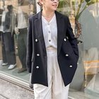 【ノーリーズ/NOLLEY'S】のブッチャーダブルジャケット 人気、トレンドファッション・服の通販 founy(ファニー) ファッション Fashion レディースファッション WOMEN アウター Coat Outerwear ジャケット Jackets 2025年 2025 2025春夏・S/S Ss,Spring/Summer,2025 ストレッチ Stretch 定番 Standard 春 Spring thumbnail ネイビー|ID: prp329100004267657 ipo3291000000031713765
