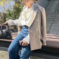 【ノーリーズ/NOLLEY'S】のブッチャーダブルジャケット 人気、トレンドファッション・服の通販 founy(ファニー) ファッション Fashion レディースファッション Fashion for Women アウター Coat / Outerwear Collection レディースジャケット・軽アウター Jackets 2025年 2025 2025春夏・S/S Spring/Summer 2025 SS25 ストレッチ Stretch, Stretchy Fabric 定番 Standard, Basic Item 春 Spring |ID:prp329100004267657