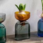 【アマブロ/amabro / GOODS】のTWO TONE VASE フラワーベース 人気、トレンドファッション・服の通販 founy(ファニー) サークル Circle, Round Design スクエア Square, Square Shape スタイリッシュ Stylish, Fashionable フラワー Flower, Floral モダン Modern, Contemporary thumbnail アンバー×グレー|ID: prp329100004267844 ipo3291000000029666274