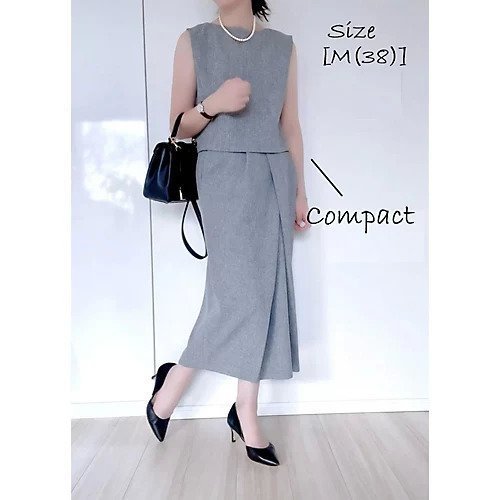 【エムセブンデイズ/M7days】のツイード風ノースリーブトップス 人気、トレンドファッション・服の通販 founy(ファニー) 　ファッション　Fashion　レディースファッション　Fashion for Women　トップス・カットソー　Cut & Sew Tops　キャミソール&ノースリーブ　Camisoles & Sleeveless Tops　クール　Cool, Chic　コンパクト　Compact, Small Size　シンプル　Simple, Minimal　ジャケット　Jacket, Outerwear　セットアップ　Set-Up, Coordinated Outfit　ツイード　Twill, Twill Weave　バランス　Balance, Style Balance　メタル　Metal, Metal Parts　人気　Popular, Best Seller　洗える　Machine Washable　other-3|ID: prp329100004271331 ipo3291000000032686074