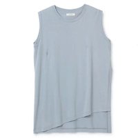 【エスロー/ESLOW】のSLIT TANKTOP 人気、トレンドファッション・服の通販 founy(ファニー) ファッション Fashion レディースファッション WOMEN ワンピース Dress 2022年 2022 2022 春夏 S/S Ss,Spring/Summer,2022 イレヘム Ilehem カッティング Cutting スリット Slit タンク Tank ロング Long |ID:prp329100004271339